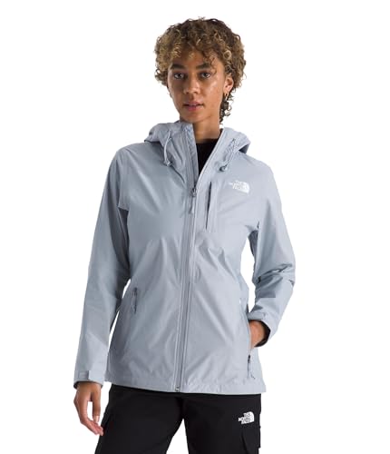 THE NORTH FACE womens Alta Vista Rain Jacket | 3 Piece Hood With Adjustable Cinch-cord, Waterproof, Breathable