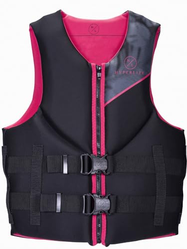 HyperLite Women's Indy Life Jacket - US Coast Guard Approved Level 70 Buoyancy Aid, Great for Any Water Sports Activity In...