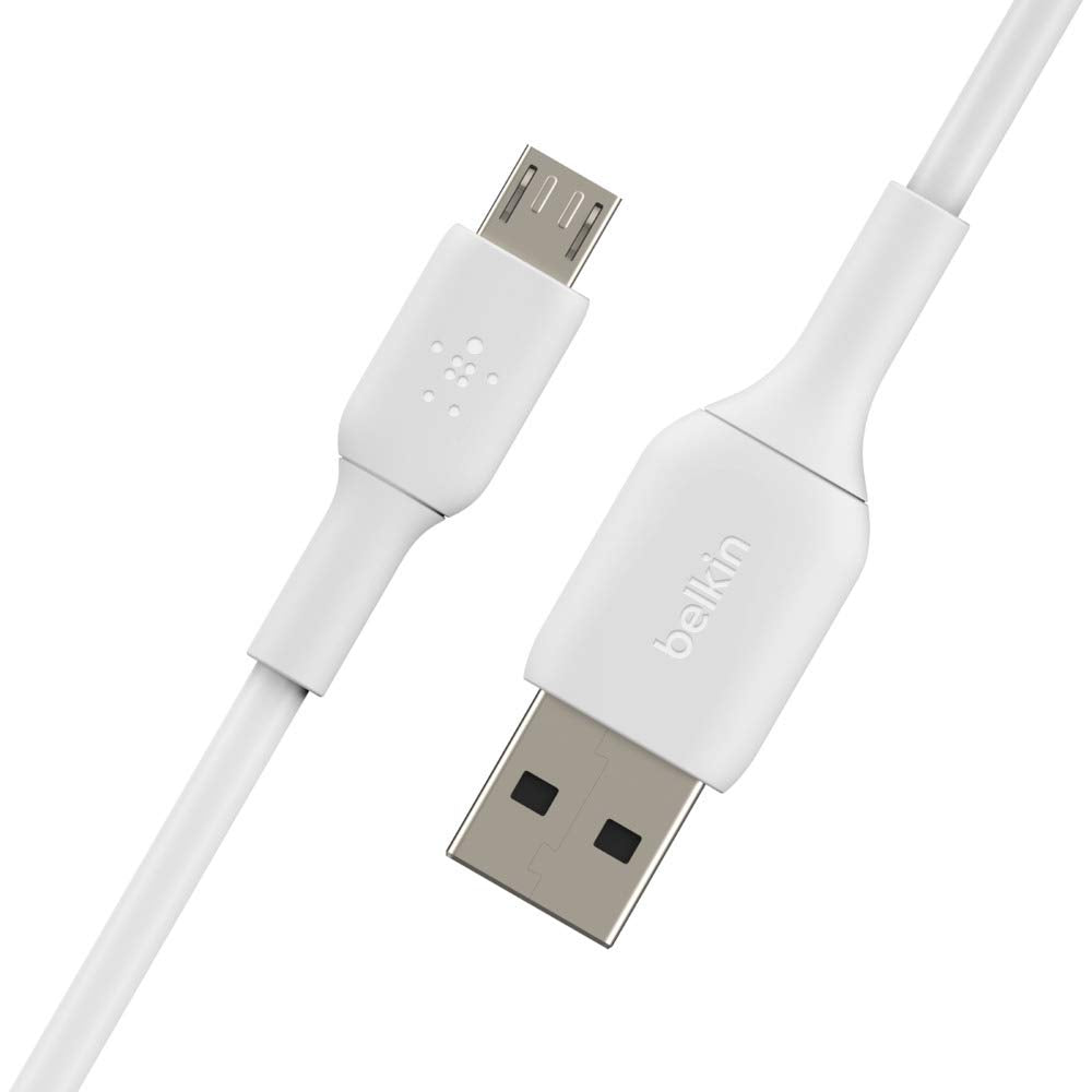 Belkin Cab005Bt1Mwh 3.3-Foot Boost?Charge Usb-A To Micro-B (White)