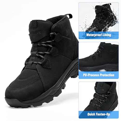 Men's Hiking Boots – Durable and Comfortable Men's Climbing Boots for Rugged Outdoor Adventures, Perfect for Hiking, and C...