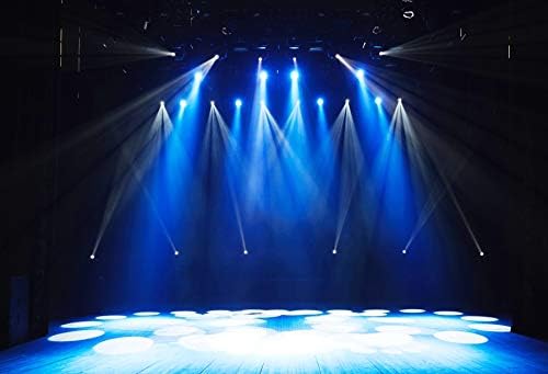 Yeele 10x8ft Free Stage Concert Backdrop Night Show Entertainment Discos Party Club Spotlight Lights Background for Photog...