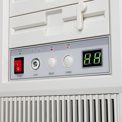 Silverstone Technology FLP02W Retro-Inspired Tower Chassis with high-Performance Cooling and Expansion Support, SST-FLP02W