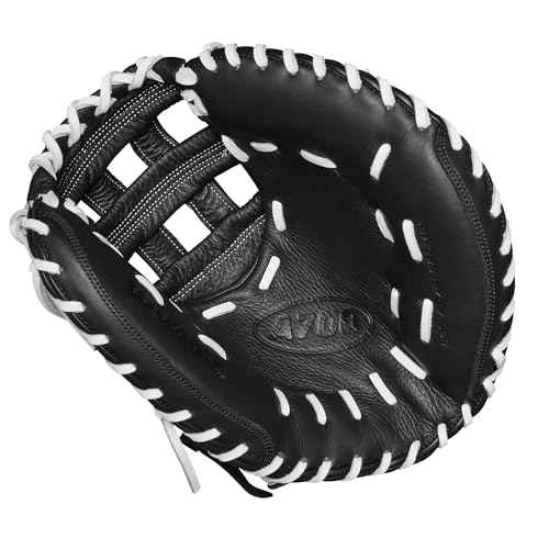 Wilson 2024 A700 FPCM 33" Fastpitch Catcher's Mitt - White/Black, Right Hand Throw