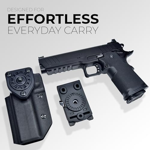 OWB Quick Release IDPA Holster fits FN FNX-45 Tactical