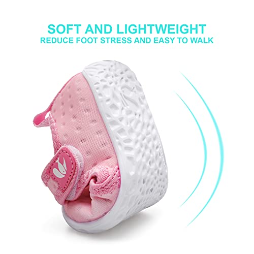 FEETCITY Boys Girls Water Shoes Kids Aqua Socks Quick Dry Barefoot for Beach Swimming Pool