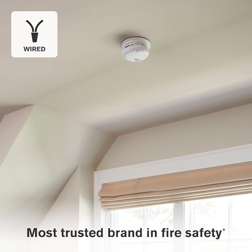 First Alert Interconnect Hardwire Smoke Alarm with Battery Backup & Voice Alerts, 3-Pack