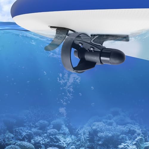 Ageanbri Underwater Thruster Underwater Scooter Electric Fin Stand Up Paddle Board 12V Sea Scooter for Paddleboard, Fishin...