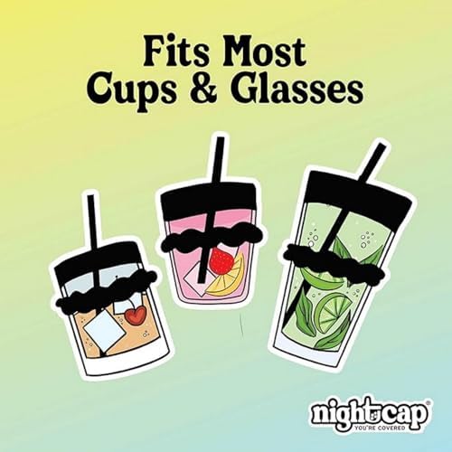 Nightcap Drink Cover Scrunchie- The Reusable Drink Spiking Prevention Scrunchie As Seen on Shark Tank