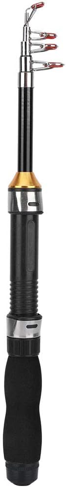 Fishing Rod, Universal Mini Small Sea Pole Portable Short Pole Ice Fishing Rod Mini Pocket Sea Fishing Tools for Ice Fly F...