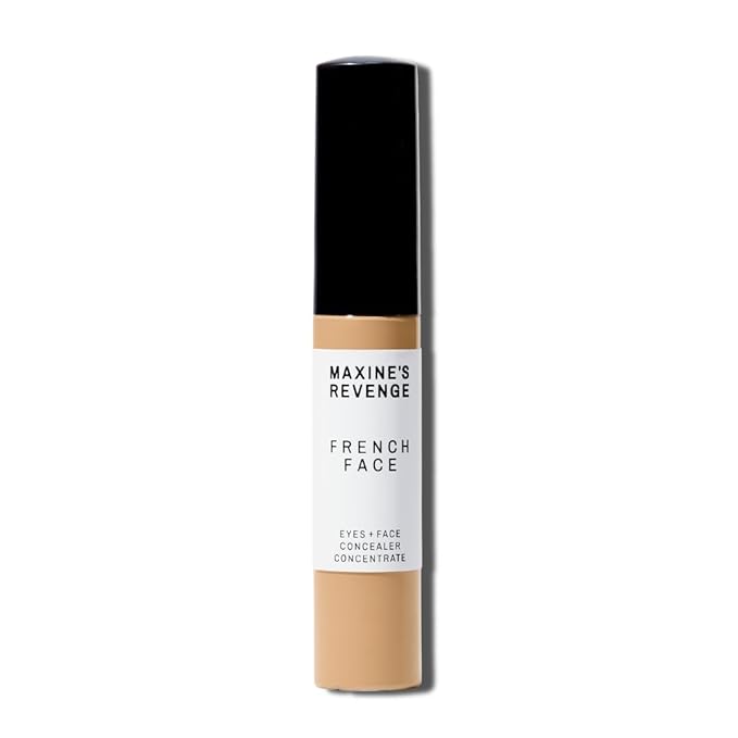 Maxine's Revenge FRENCH FACE CONCEALER | Hydrating & Blurring for Eyes + Face (Medium Beige)