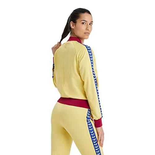 ARENA Women's Icons Relax Iv Team Jacket Full-Zip Regular Fit Side Pockets Retro