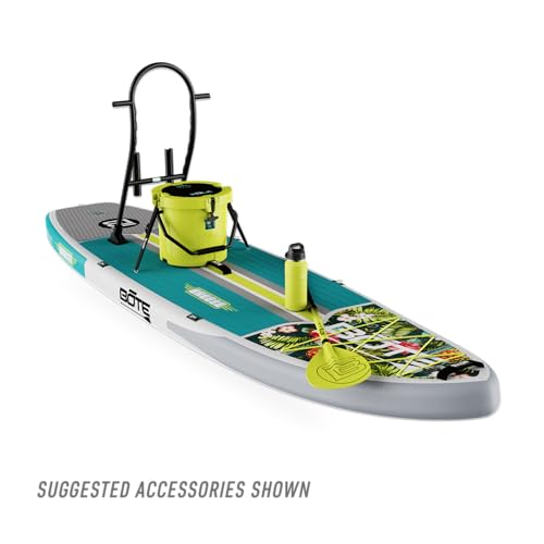 BOTE 11' FT 6" Breeze Aero Inflatable Stand Up Paddle Board, MAGNEPod Compatible Blow Up iSUP Great for Adults Kids Family...