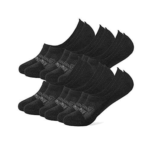 32 DEGREEES Women's 6 Pack Comfort No Show Socks | Anti-Odor | Heel Grips| Arch Support | Active | Casual | Work