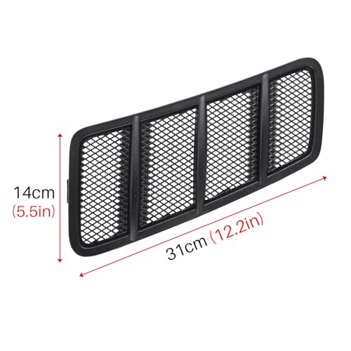 Pair Front Left & Right Hood Vent Air Grille Cover fits for Merce*des Benz W166 GL350 GL450 GL550 GL63 AMG 2013-2016 ML350 ML550 ML63 2012-2015 Hood Air Vent Grille Replaces 1668800105 1668800205