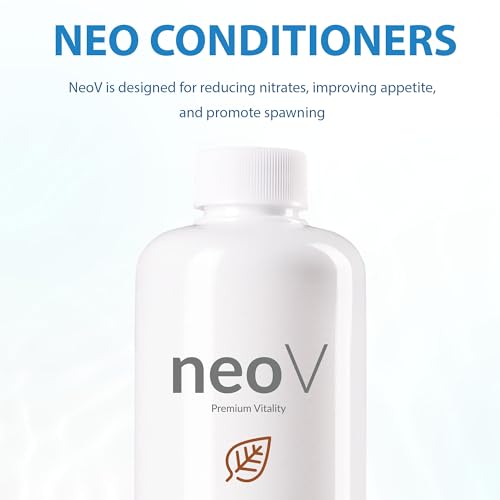 Aquario Neo V - Liquid Conditioner for Freshwater Fish Tank, Enhances Fish Health, Stabilizes Aquarium Water Quality, Idea...