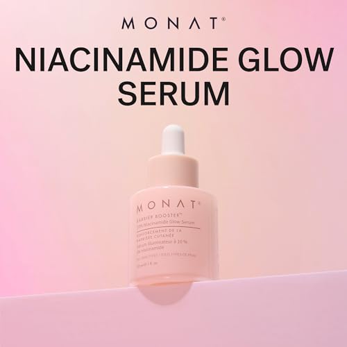 MONAT Barrier Booster™ Niacinamide Glow Serum – Lightweight, Fragrance-Free Face Serum - Hydrate, Strengthen, & Boost Skin...