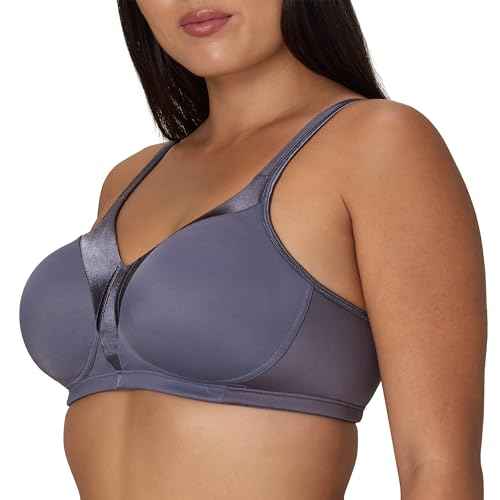Playtex Women's Wireless Bra, 18 Hour Plus-Size T-Shirt Bras Available, Smoothing, Full Coverage, 4803, Single or 2-Pack