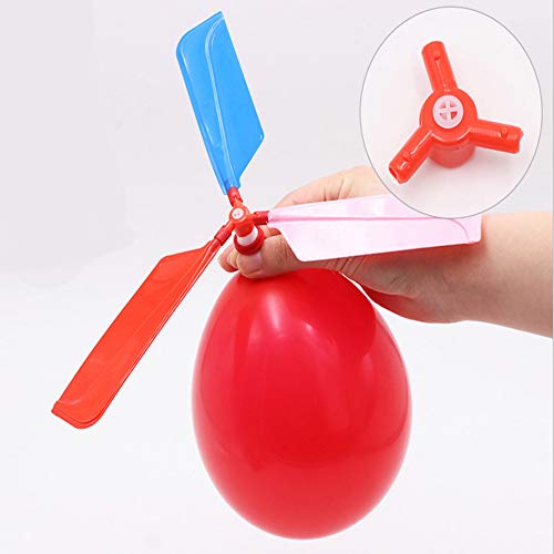 Kids Toy Balloon Helicopter (12 pack) Children's Day Gift Party Favor easter basket, stocking stuffer or birthday! Flying ...