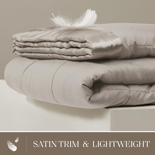 Madison Park Windom Down Alternative Blanket, Premium 3M Scotchgard Moisture Wicking Treatment, Lightweight and Soft Bed C...