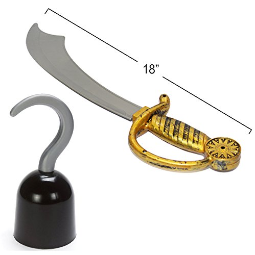 Funny Party Hats Pirate Accessories - Costume Accessory Set