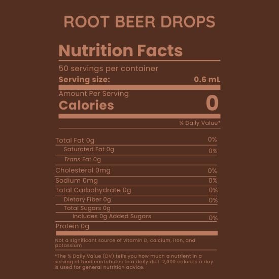 Allways Drops Natural Root Beer Water Flavoring Enhancer | Sugar-Free, Zero Calories, Monk Fruit Sweetened | Sustainable G...