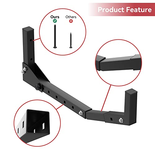 TORACK Kayak Storage Rack, Wall Mount Kayak Hooks for Garage Utility Storage Hangers for Kayak, Surfboard, Skiis, Snowboar...