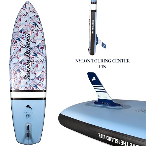 ISLE 2in1 Kayak & Paddle Board Bundle - Stand Up Paddle Board & Kayak, Incl. Seat, Paddle, Pump, Bag, 11.6 x 35.5 x 6 in -...