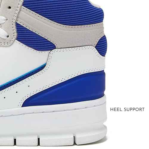 Avia 821 High Top Sneakers for Men, Indoor or Outdoor Mens Basketball Shoes, Size 7 to 16 Retro High Top Shoes Men or Women