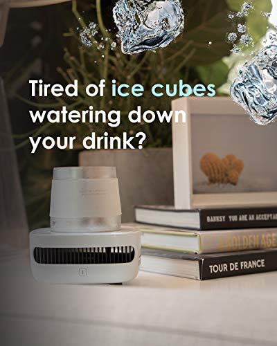 Allocacoc Cup Cooler, Instant Cold Panel Keep Your Cold Drink Cool, Beverage Cooling Device, Electric Ice Bucket, Wine Dri...