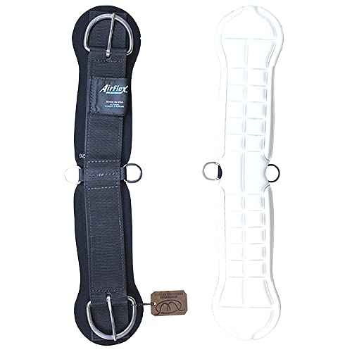 Weaver Leather AirFlex Straight Cinch 26 Inch Black