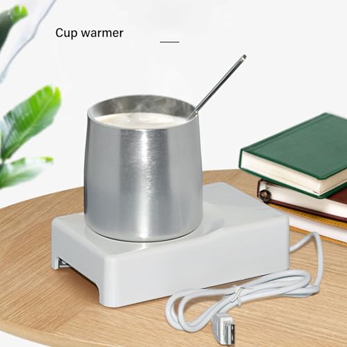 USB Cup Warmer and Cooler, 2 in 1 Beverage Warmer and Drink Cooler USB Powered Heating and Cooling Mat Coffee Tea Beverage...