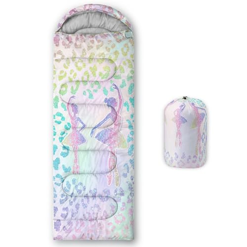 BSNTHO Camping Sleeping Bags,3 Season Warm & Cool Weather,Lightweight,Waterproof Sleeping Bags for Adults & Kids,Travelin...