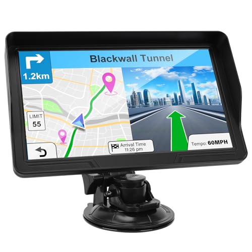 GPS Navigator for Car Truck RV, 9-Inch HD Touchscreen GPS for Car with 2026 Maps Free Lifetime Updates, Voice Turn-by-Turn...