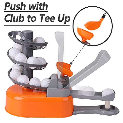 iPlay, iLearn Kids Golf Toys Set W/Left & Right Club Head, Boys Outdoor Sport Toy Age 3-5, Toddler Indoor Golf Ball Game, ...
