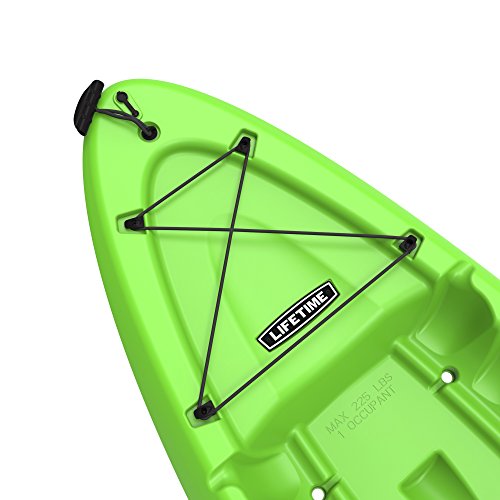 Lifetime Hydros Angler 85 Fishing Kayak (Paddle Included), Lime Green, 101 Inches