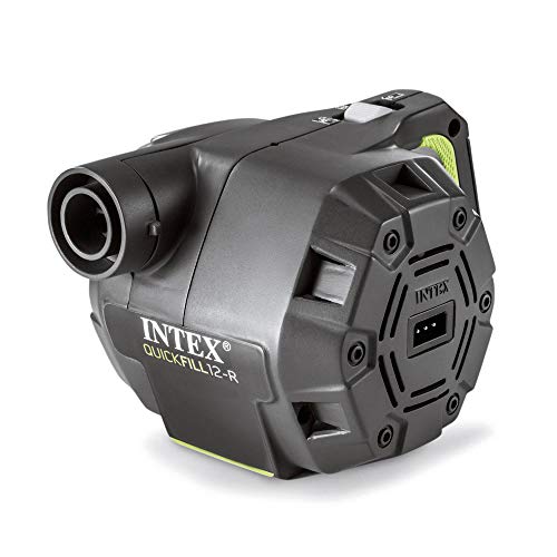 INTEX QuickFill Electric Air Pump: Inflates and Deflates Air Mattresses, Inflatable Kayaks, Boats, Toys