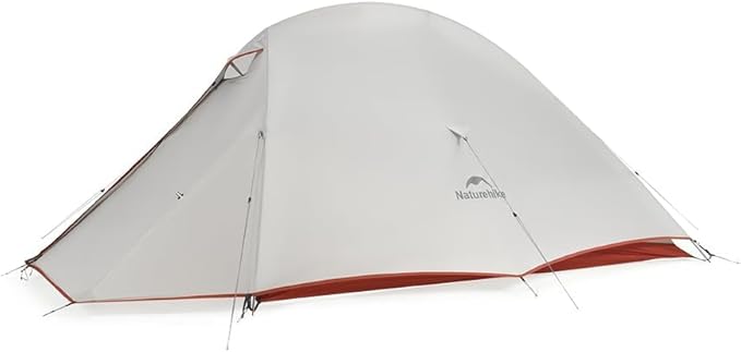 Naturehike Cloud up Pro Camping Tent, 1/2/3 Person Ultralight Hiking Tent, Waterproof Backpacking Tent for One Man, Free S...