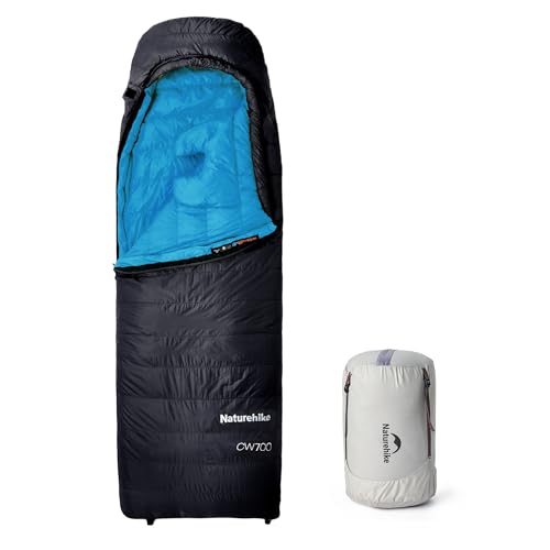 스폰서 광고 - Naturehike 성인용 0도 초경량 다운 침낭, 650 필 파워, RDS 다운 기능이 있는 배낭여행 추운 날씨용 침낭, 캠핑, 하이킹용 -16.7°C/-7.8°C(-4°F) 침낭