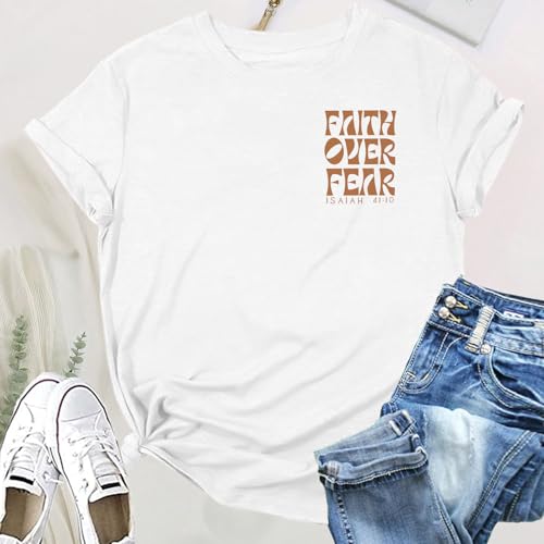 Women’s Graphic Print Tee Casual Short Sleeve T Shirt with Trendy Design for Daily Travel Lounge Wear