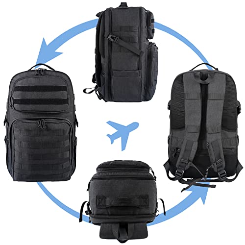 MATEIN 17 Inch Laptop Backpack, Large Military Tactical Backpack for Men TSA Approved, Water Resistant Work Day Pack Compu...