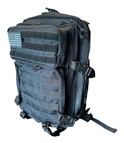 Continental Liberty 40L Tactical Backpack – 900D/1000D Molle Assault Pack, 3-Day Survival, Hiking, Camping, Travel Gear (B...