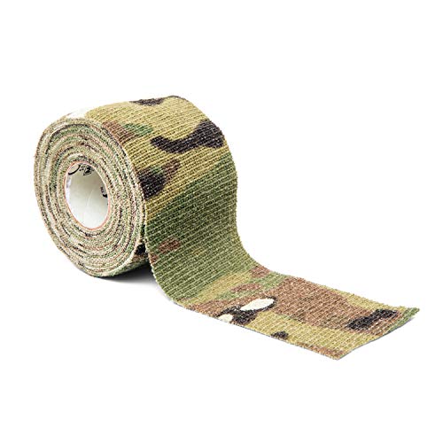 GEAR AID Camo Form Self-Cling and Reusable Fabric Camouflage Wrap, Adds Grip and Shield Hands from Hot or Cold Surfaces to...