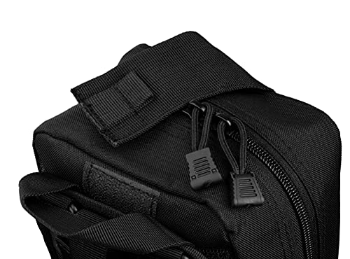 Scherber Premium IFAK Kit Trauma Pack | HSA/FSA Approved | Fully Stocked MOLLE Pouch w/CAT Tourniquet, HyFin Chest Seal, &...