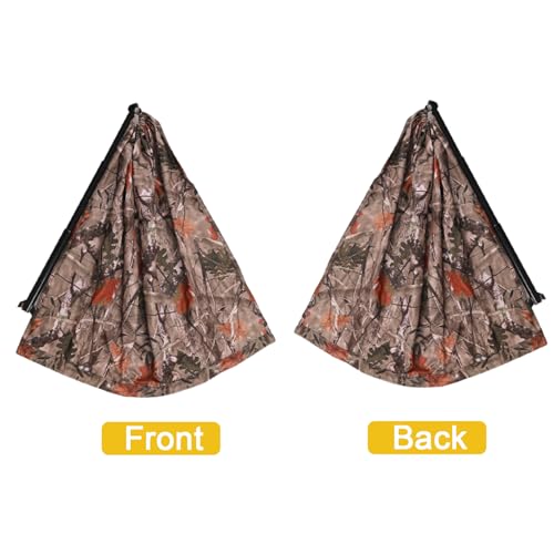 ZAIXIA Camo Tree Chair Hammock Seat Hunting Chair Portable and Light Weight Camping Stool on Tree (Double-Sided)