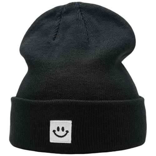 55cube Knit Beanie for Men/Women - Warm and Fashionable Headwear for All Seasons