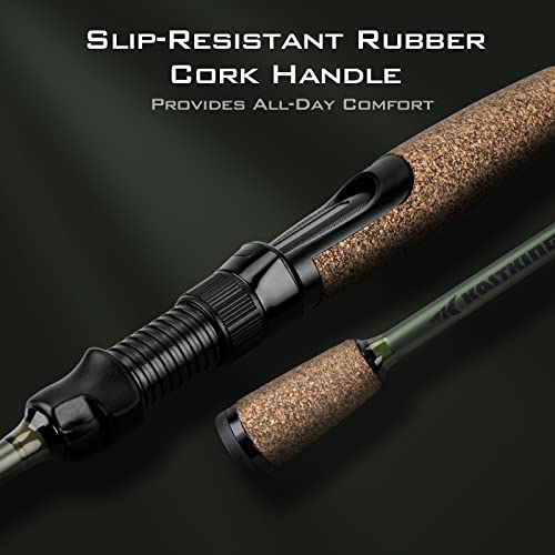 KastKing Spartacus II Fishing Rods - IM6 Graphite Blanks Casting & Spinning Rods, 2-Piece Rods with Extra Tip Section, PTS...