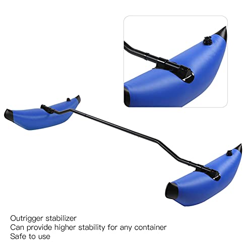 Kayak Outrigger Stabilizer, Portable PVC Kayak Outrigger Kit, Inflatable Kayak Stabilizer Easy to Install Outrigger Canoe,...
