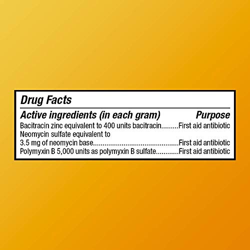 Amazon Basic Care First Aid Antibiotic Ointment, 2 ounce (Pack of 1)