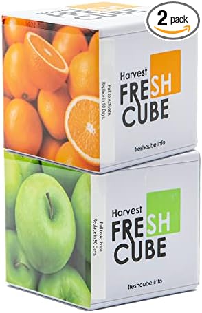 Produce Saver | Convert Ripening Ethylene gas to harmless vapor in fridge | Extend produce shelf life up to 4 to 6 weeks | Simply unwrap and forget! | Pack of 2 | 180 Day Supply