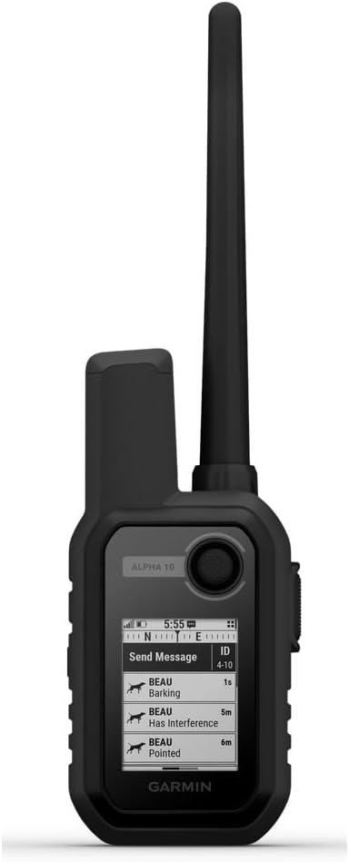Garmin Alpha 10 Handheld, Compact Tracking and Training Handheld, Use On Its Own or with Smartphone/Garmin Dog Tracking De...
